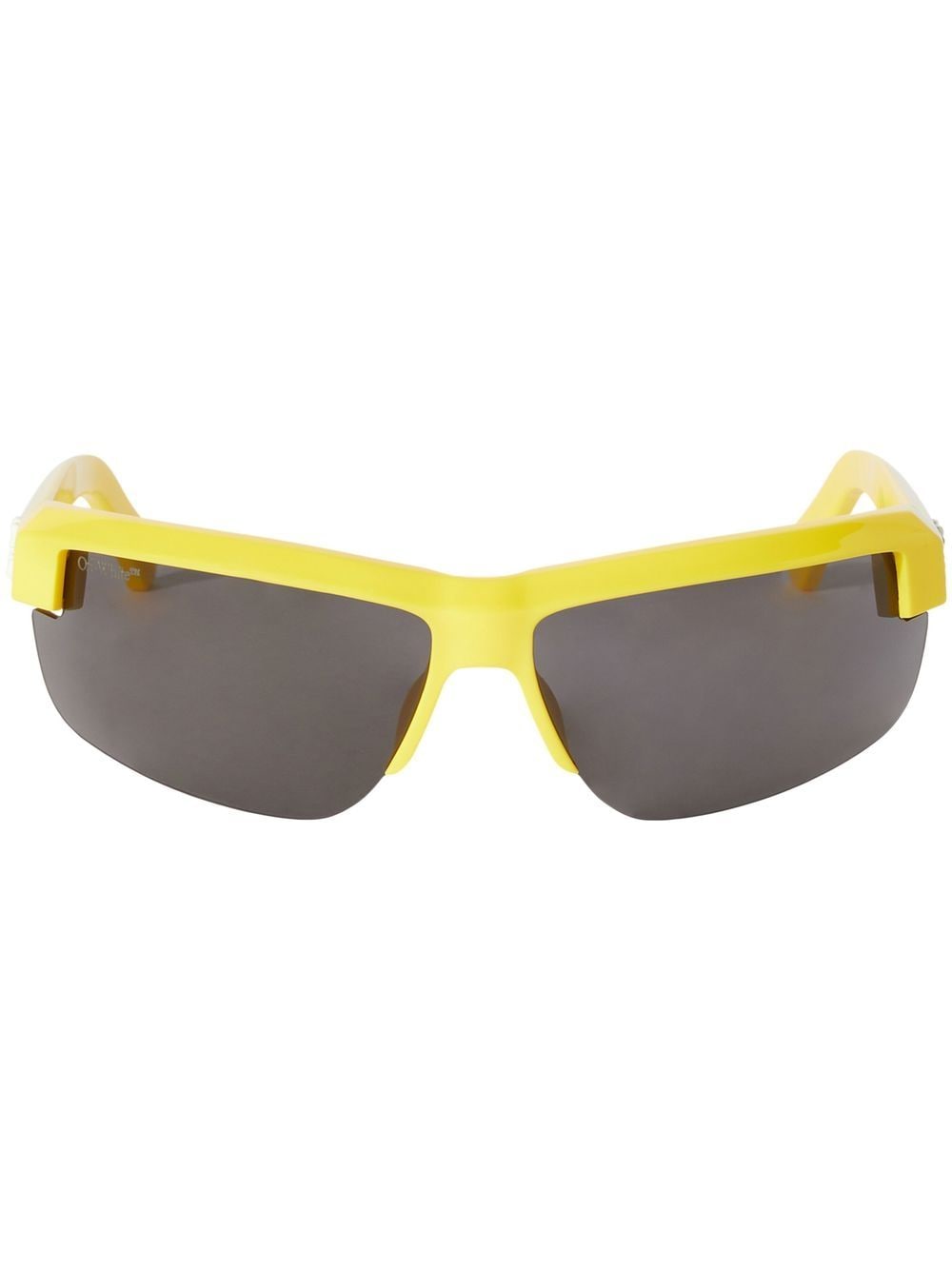 Off-white Toledo Arrows-motif Sunglasses In Yellow
