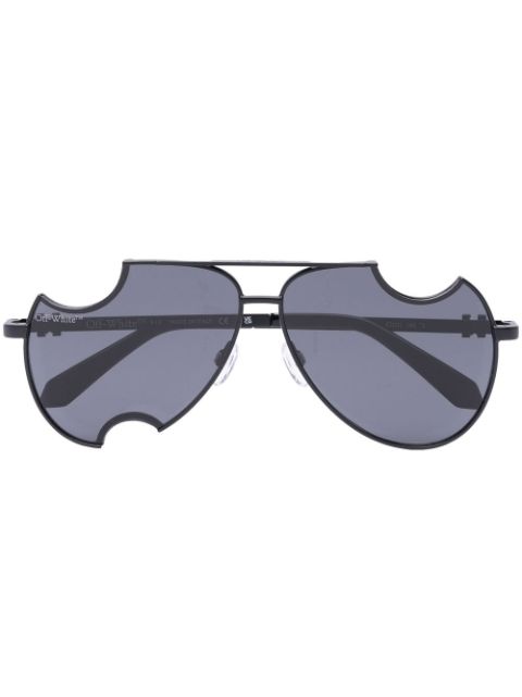 Off-White Eyewear Dallas cut-out sunglasses Men