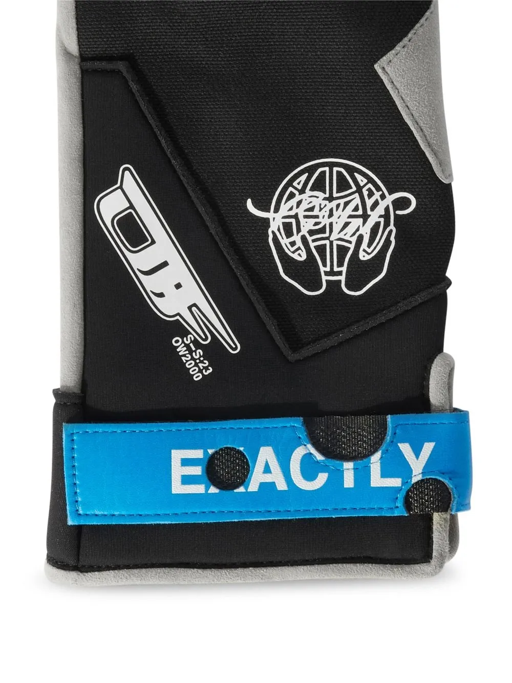 Off-white Exact Opp Handschuhe In Grey