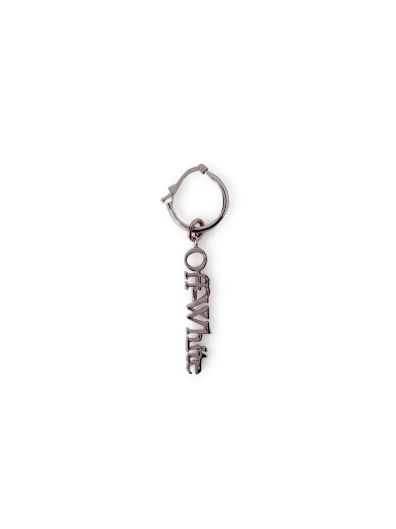 Orecchino con pendente logo