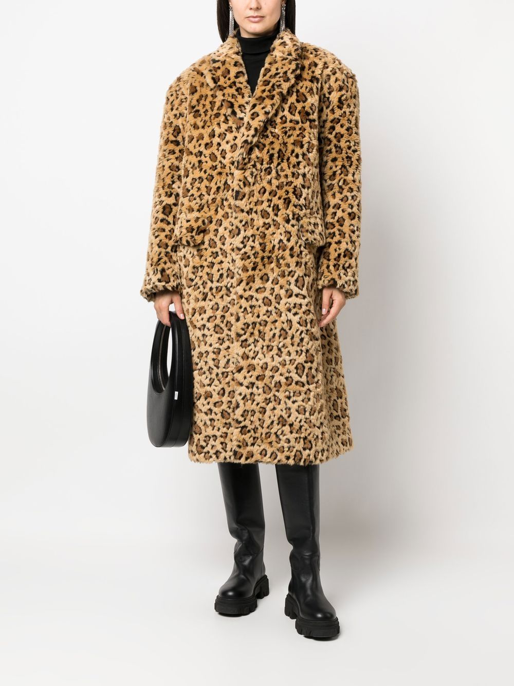 Junya Watanabe Leopard Print faux-fur Coat - Farfetch