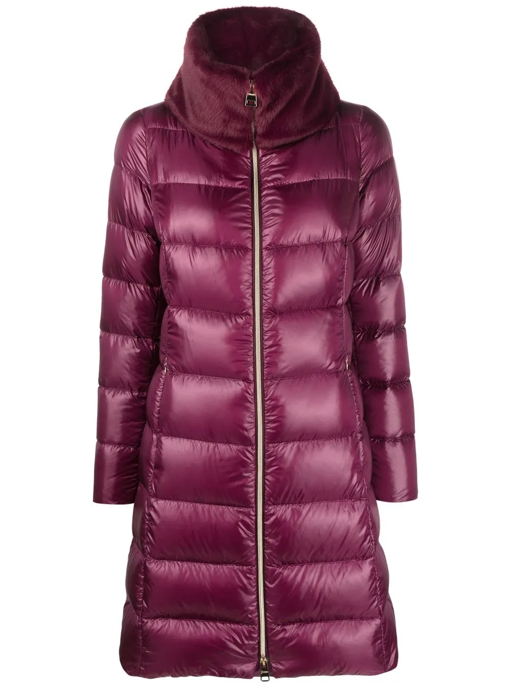 

Herno high-neck padded coat - Purple