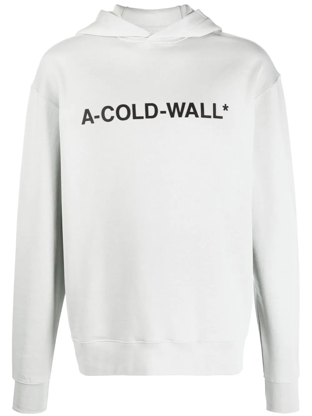 

A-COLD-WALL* Essential logo-print hoodie - Grey