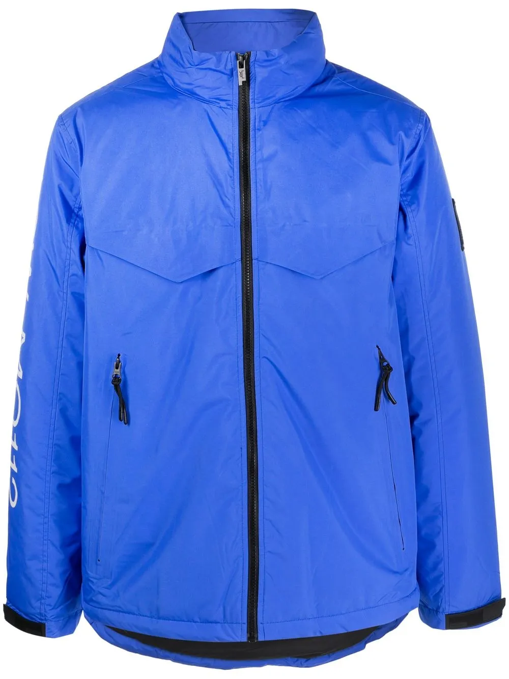 

A-COLD-WALL* Nephin logo-print padded jacket - Blue