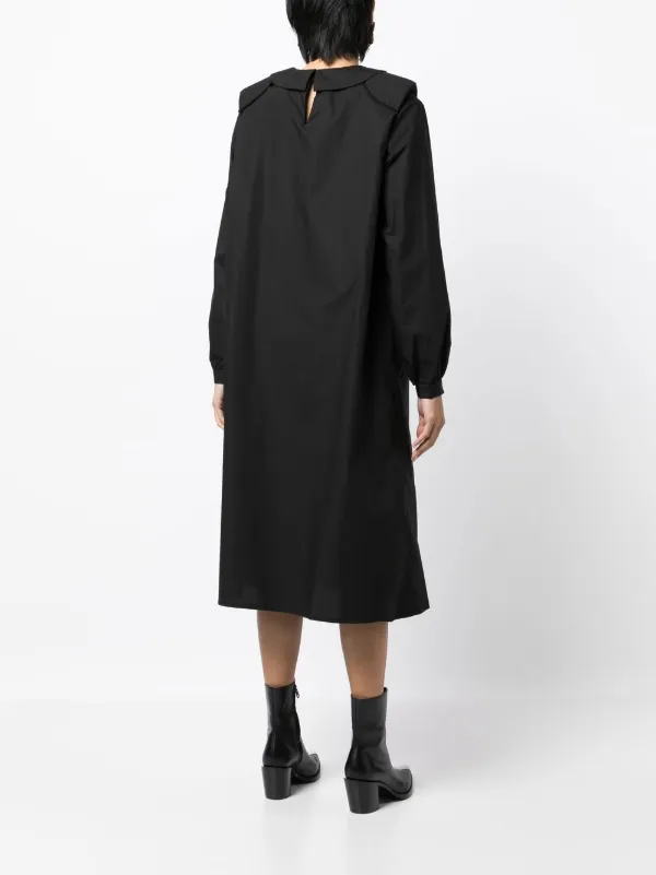 Raf Simons ラウンドカラー ドレス | ブラック | FARFETCH JP