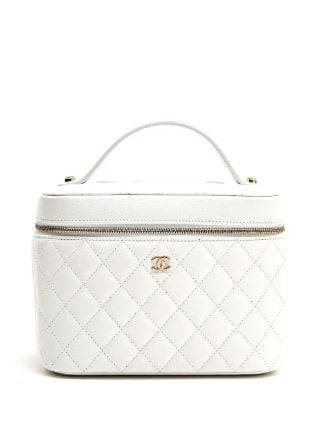 CHANEL Pre-Owned 2021-2022 CC diamond-quilted Vanity Bag - Farfetch