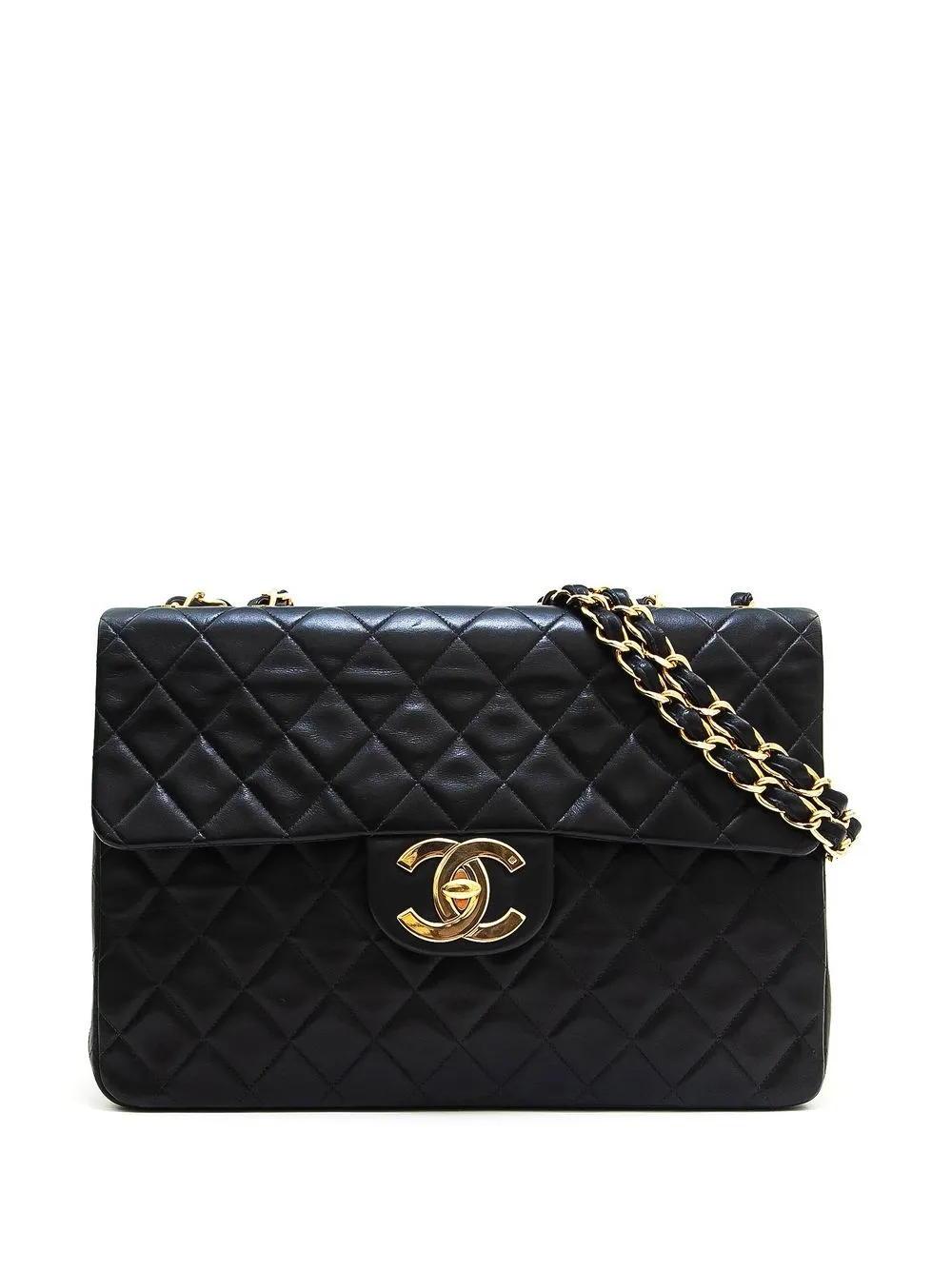 

Chanel Pre-Owned 1992-1995 Maxi Classic Flap shoulder bag - Black