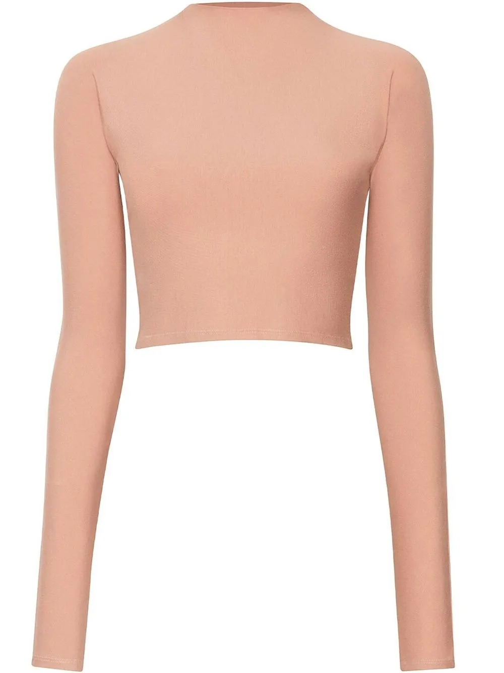 

LAPOINTE long-sleeve crop top - Pink