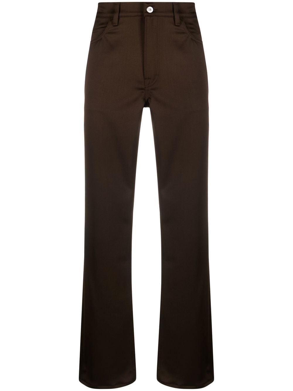OUR LEGACY straight-leg high-waisted Trousers - Farfetch