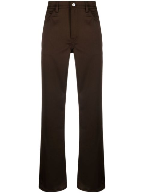 OUR LEGACY straight-leg high-waisted trousers Men