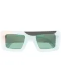 Off-White Eyewear Seattle rectangle-frame sunglasses - Green