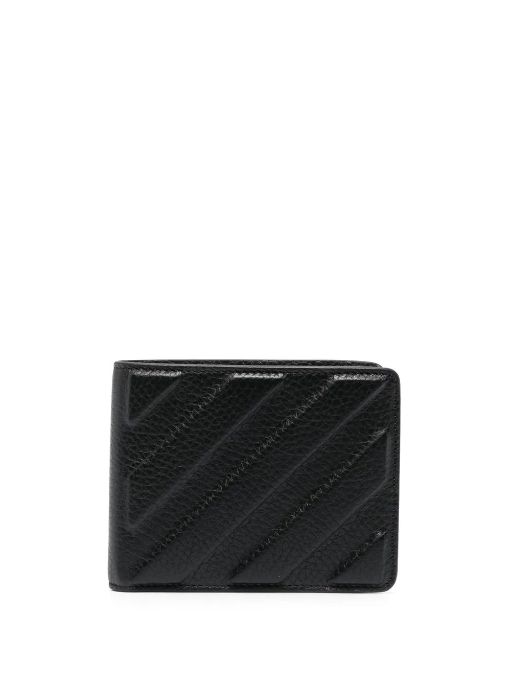 

Off-White Diag-stripe bi-fold wallet - Black