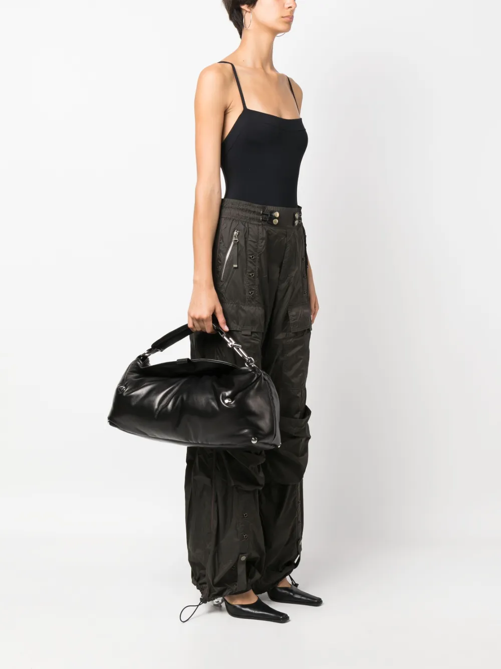 Off-White San Diego kleine schoudertas - Zwart