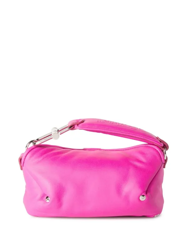 Hot pink best sale off white bag