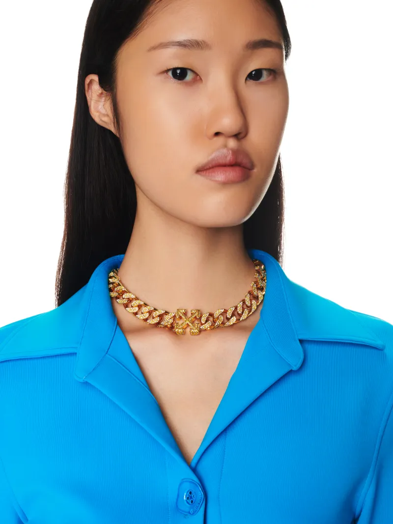 Full Pave' Arrow Necklace