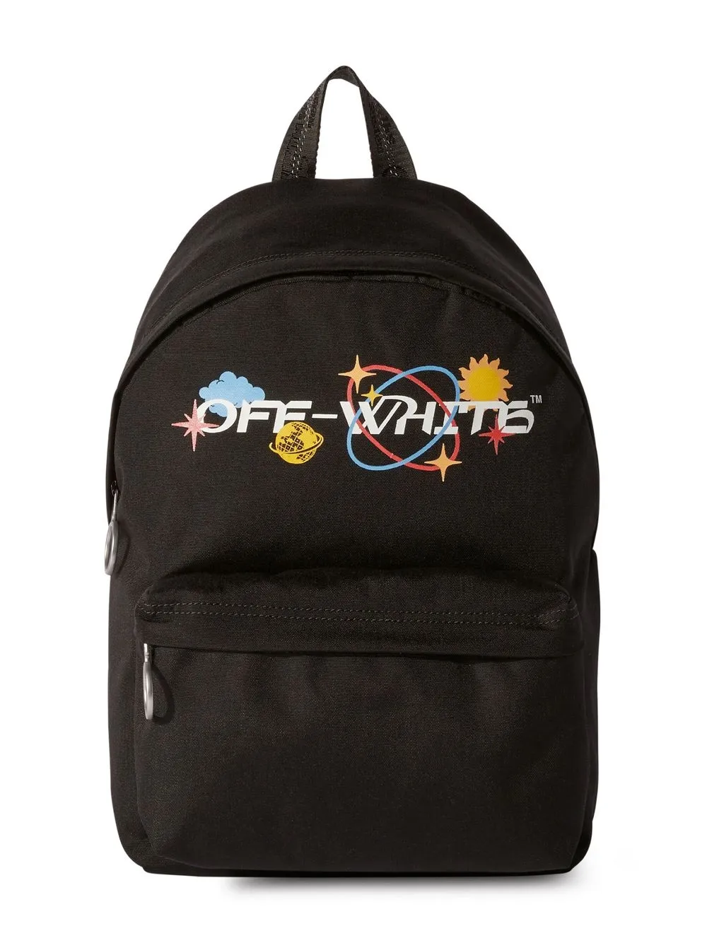 

Off-White Kids Off Planets canvas backpack - Black