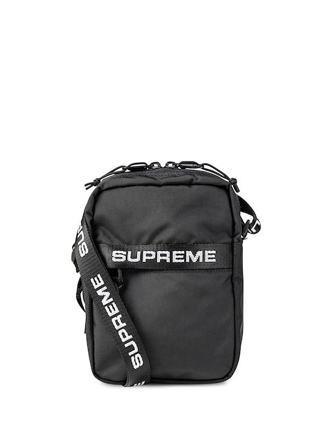 Supreme bolsa de hombro con logo estampado