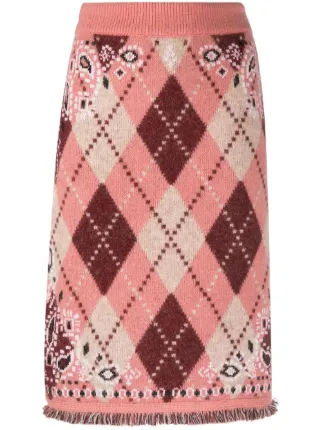 Knit sales skirt bandana
