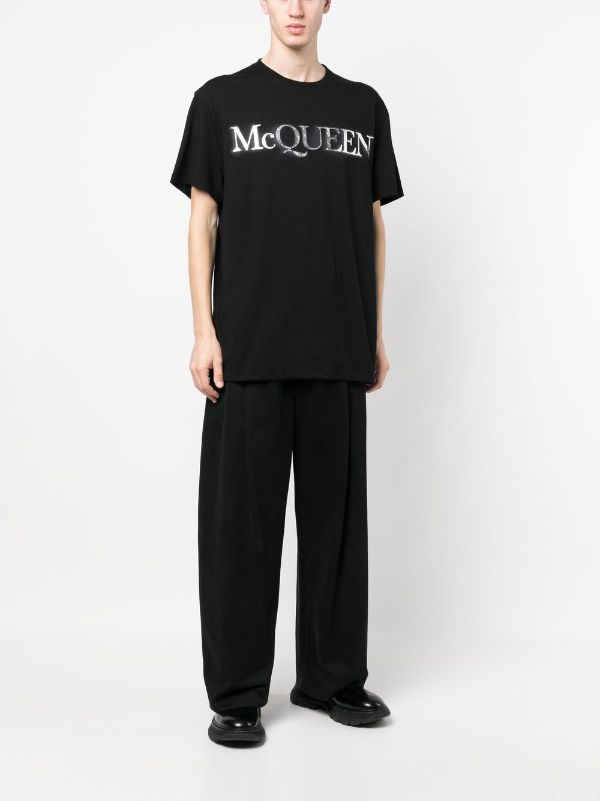 Alexander McQueen logo-print T-shirt - Farfetch