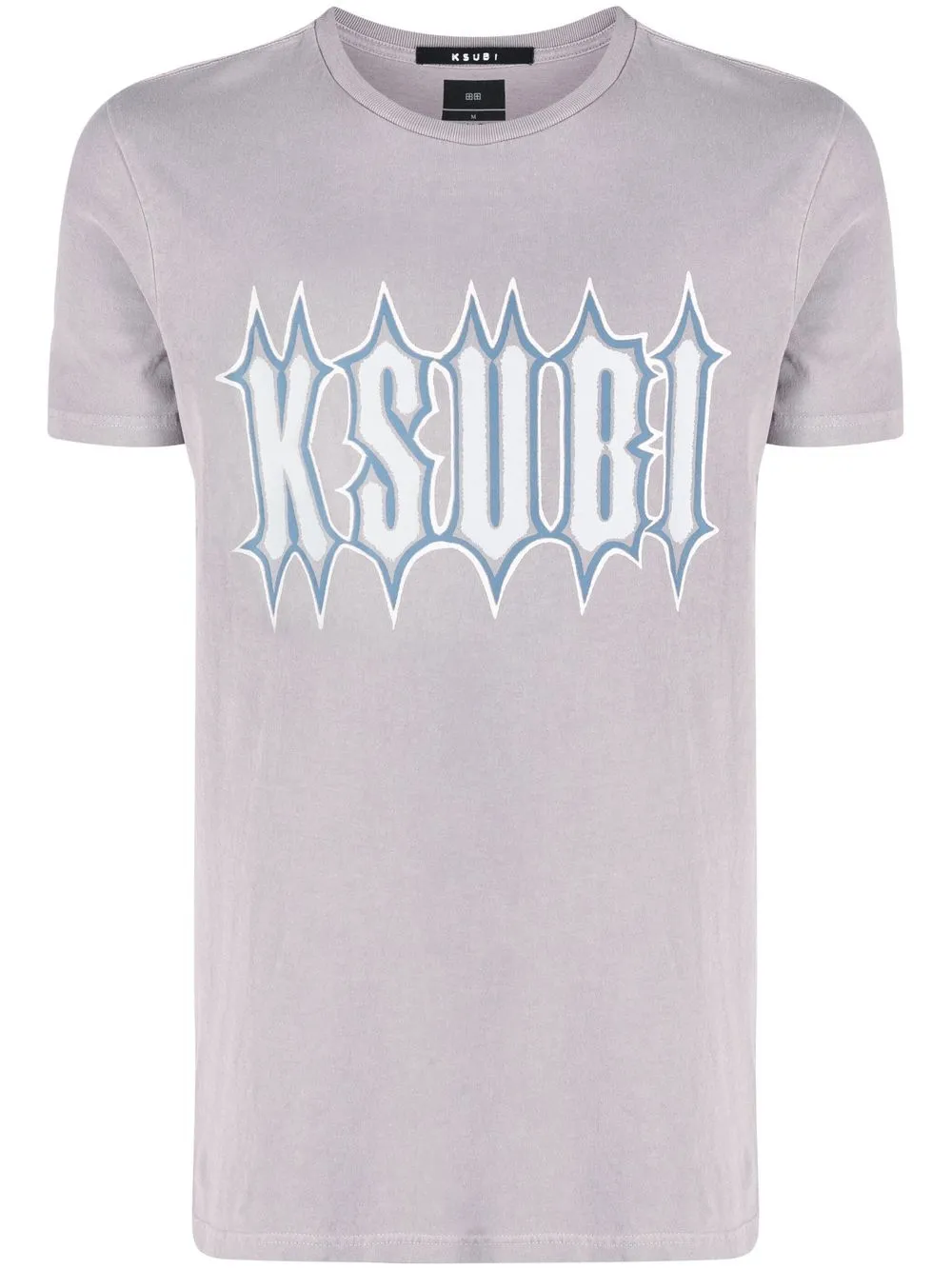 

Ksubi Serrated Seeing Lines short-sleeve T-shirt - Purple