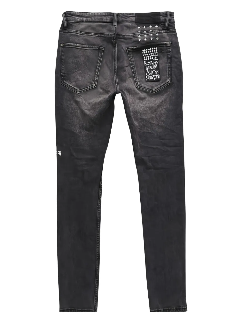Ksubi belt-boops trousers - Zwart