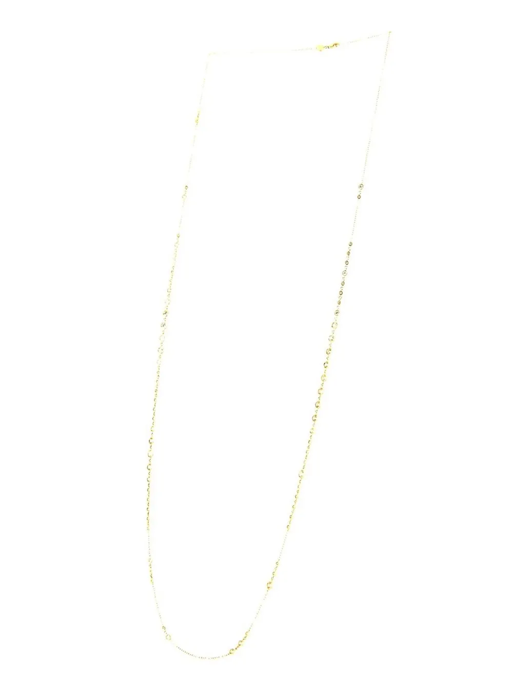 Atelier Collector Square 2020 pre-owned rose gold diamond necklace - Roze