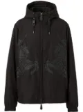Burberry Equestrian Knight printed jacket - Black