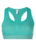 The Upside Anna rib-knit bra - Green