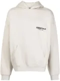 FEAR OF GOD ESSENTIALS logo-print cotton-blend hoodie - Grey