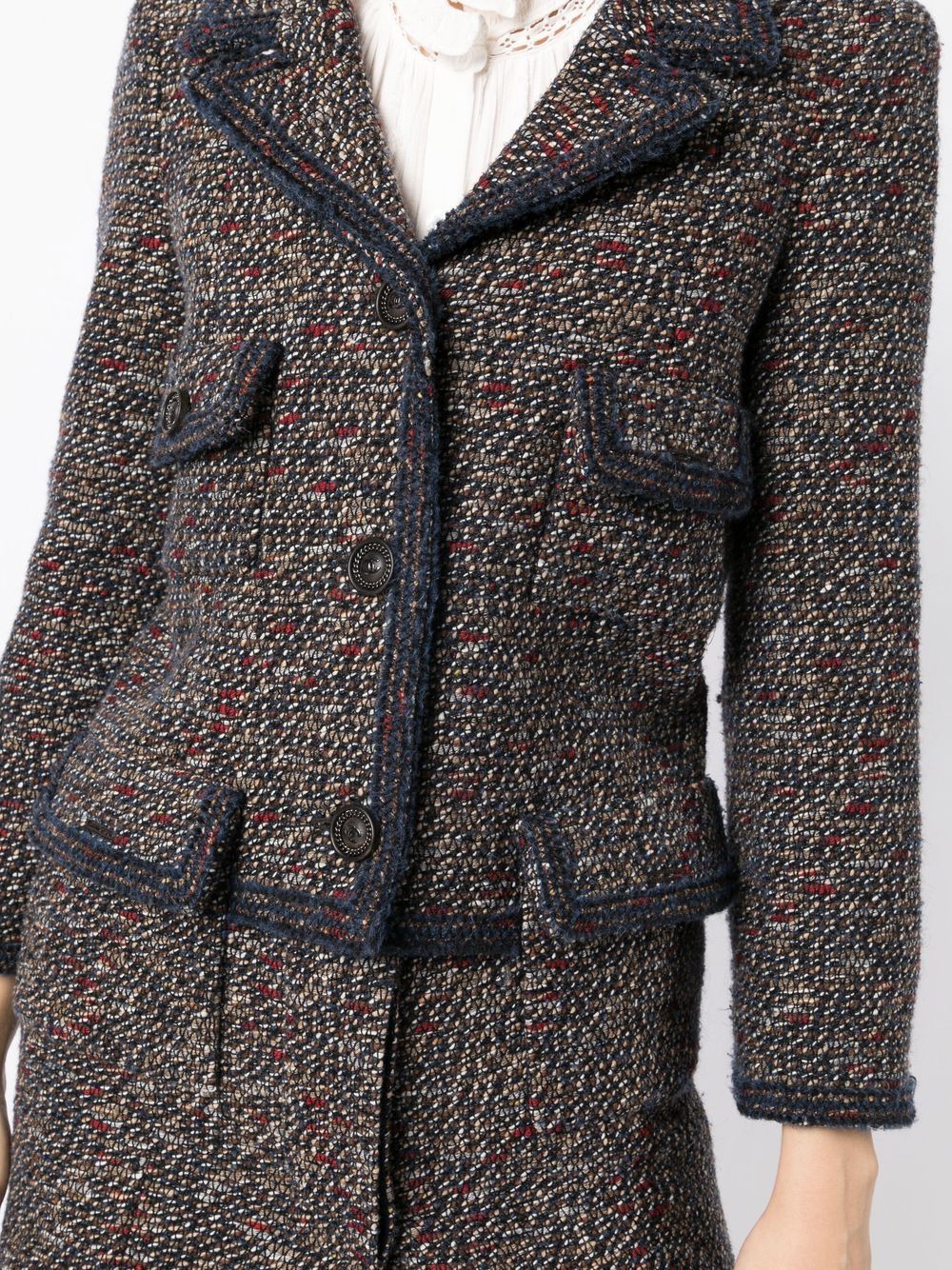 Cheap HOT SALE CHANEL layered tweed jacket Women