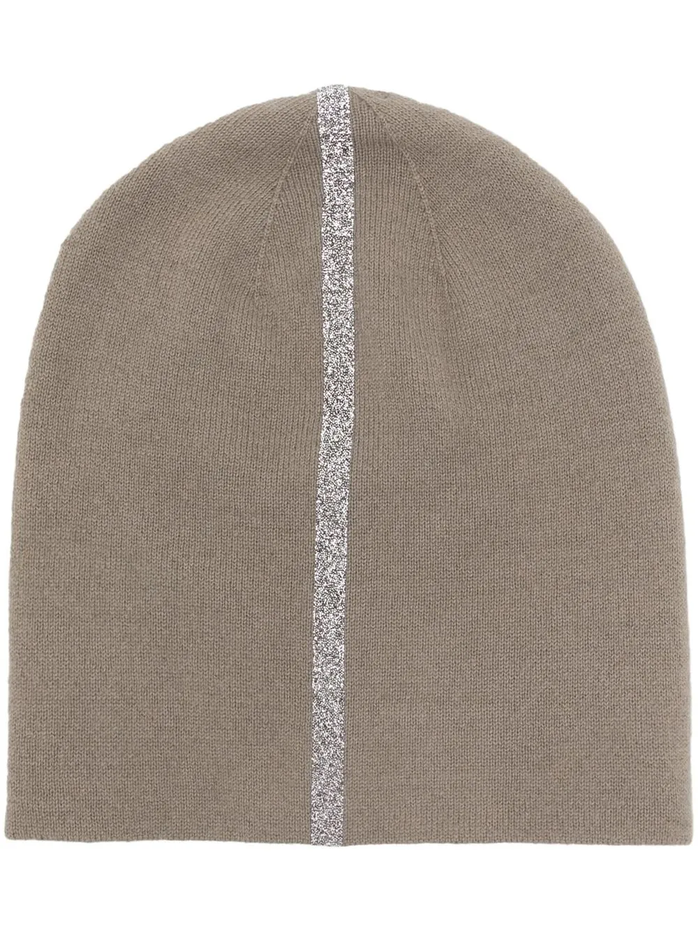 

Warm-Me Damian Stripe cashmere beanie - Grey