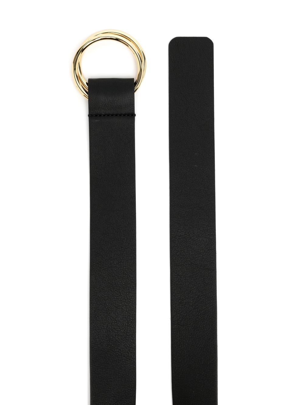 B-Low The Belt Leren riem - Zwart