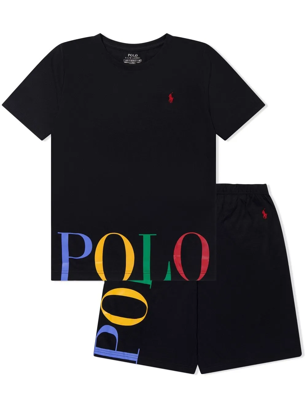 

Ralph Lauren Kids logo-print tracksuit sets - Black