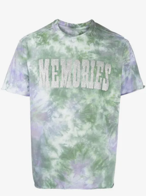 Stain Shade playera con estampado tie-dye de STAIN SHADE x Hiroshi Fujiwaraa
