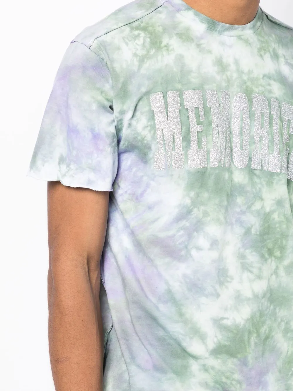 Shop Stain Shade X Hiroshi Fujiwara Tie-dye Print T-shirt In Multicolour