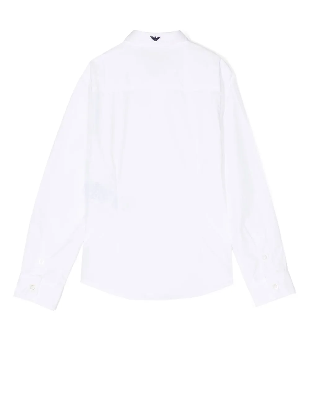 Emporio Armani Kids Shirt met geborduurd logo - Wit
