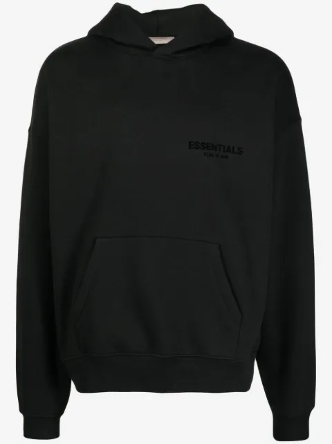 FEAR OF GOD ESSENTIALS logo-print hoodie