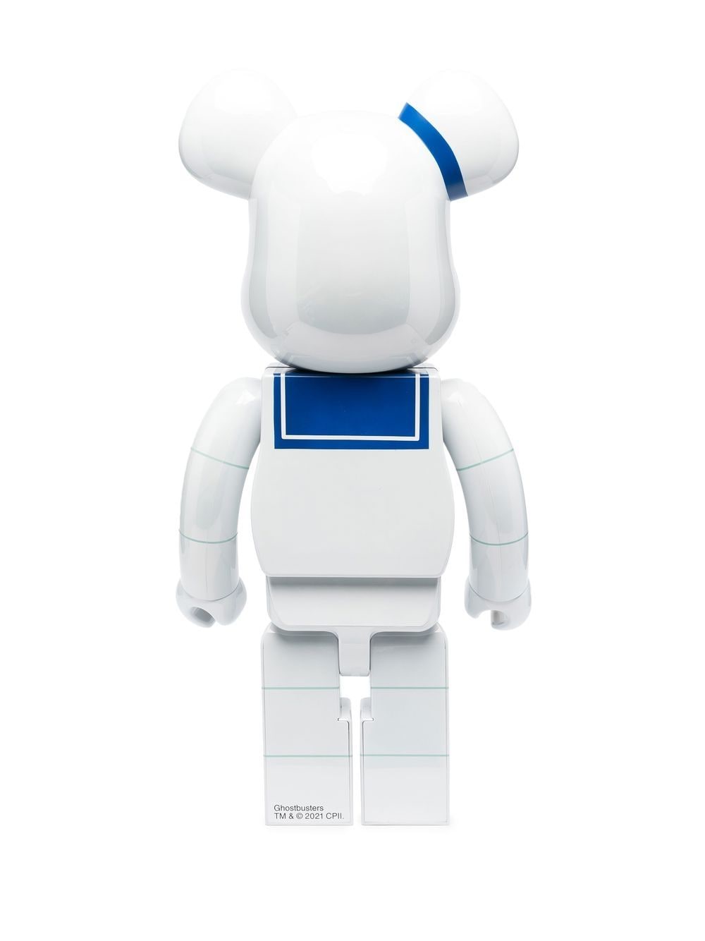 Shop Medicom Toy Stay Puft Marshmallow Man Be@rbrick Figure In White