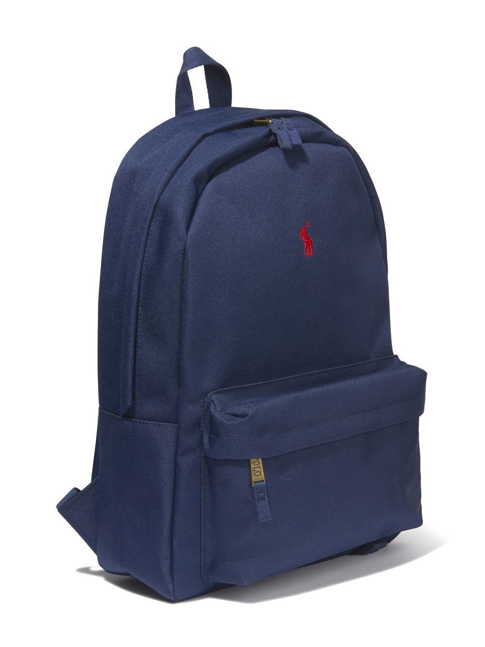 Shop Ralph Lauren Embroidered Polo-pony Backpack In Blue