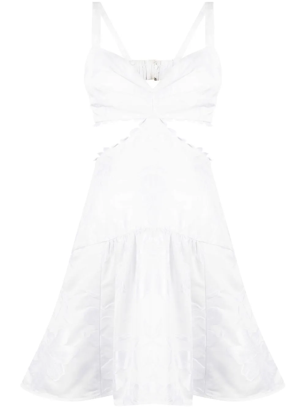 

Silvia Tcherassi Thalia mini dress - White