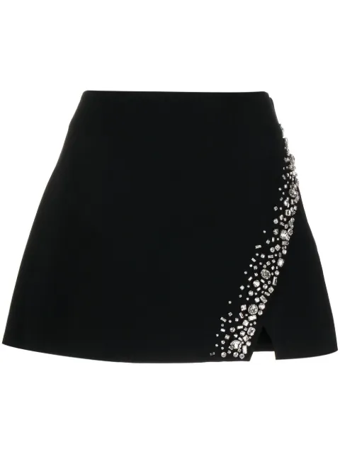 A.L.C. crystal-embellished A-line mini skirt