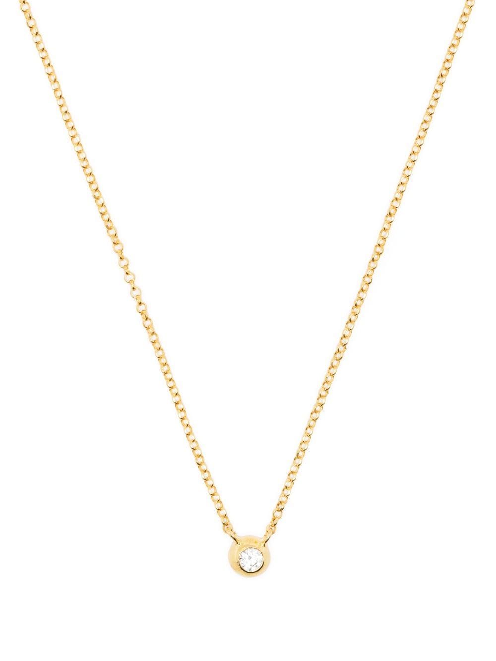 Audacious gold-plated necklace