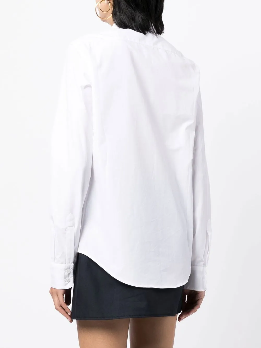 Coperni Tie-detail Shirt In White