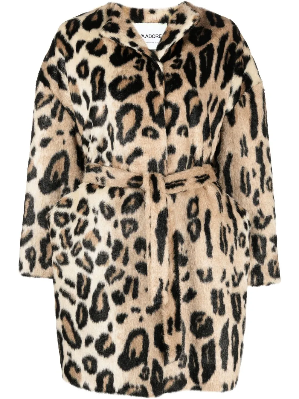 

Ava Adore leopard-pattern faux fur coat - Brown