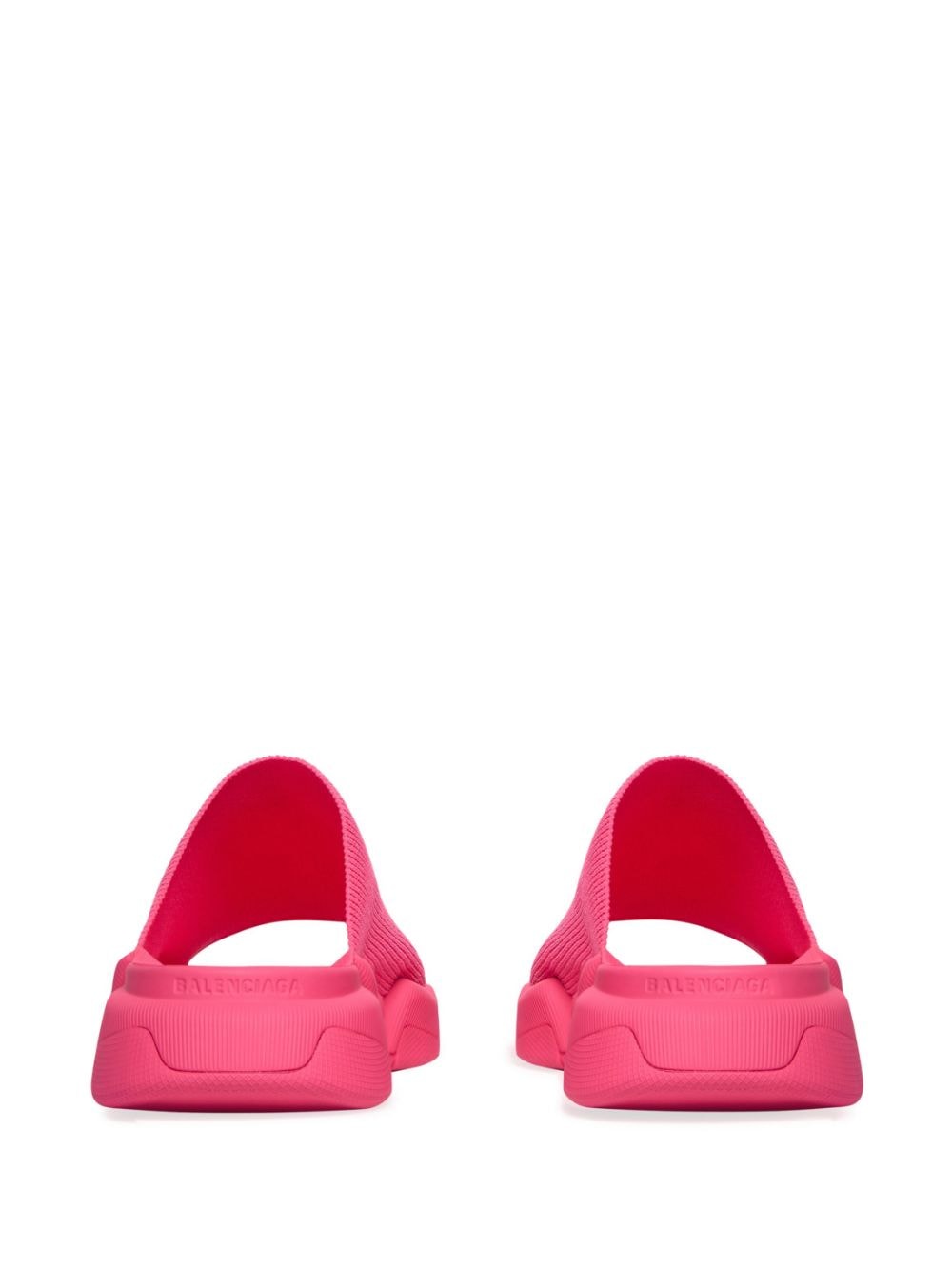 Shop Balenciaga Speed 2.0 Logo-print Slides In Pink