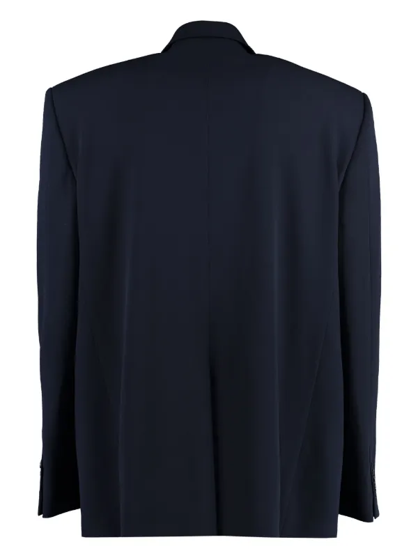 Balenciaga シングルジャケット | ブルー | FARFETCH JP