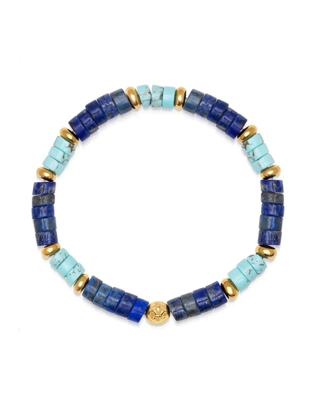 

Nialaya Jewelry heishi beaded bracelet - Blue