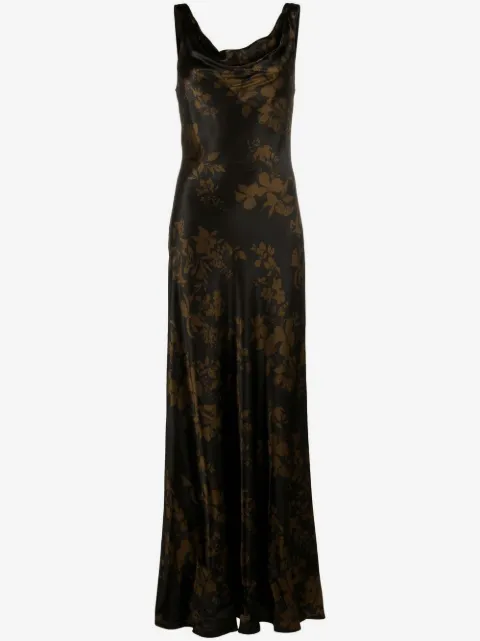 Reformation Annabelle silk gown