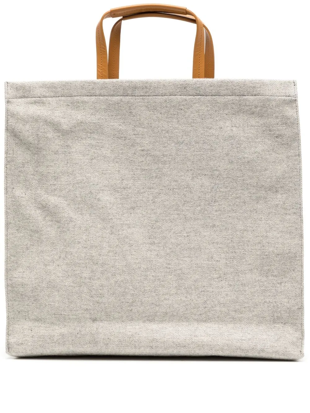 

agnès b. logo-print shopper tote bag - Grey