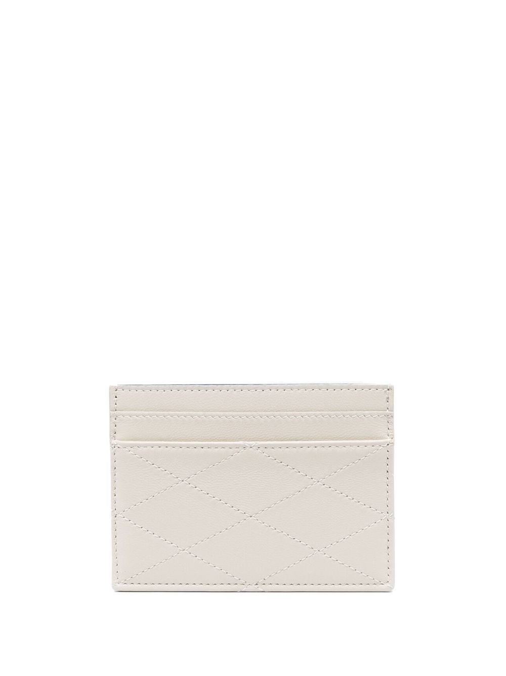 Saint Laurent Leren pasjeshouder - Beige